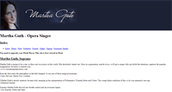 Desktop Screenshot of marthaguth.com